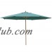 Yescom 13ft XL Outdoor Patio Umbrella w/ German Beech Wood Pole Beach Yard Garden Wedding Cafe Garden   